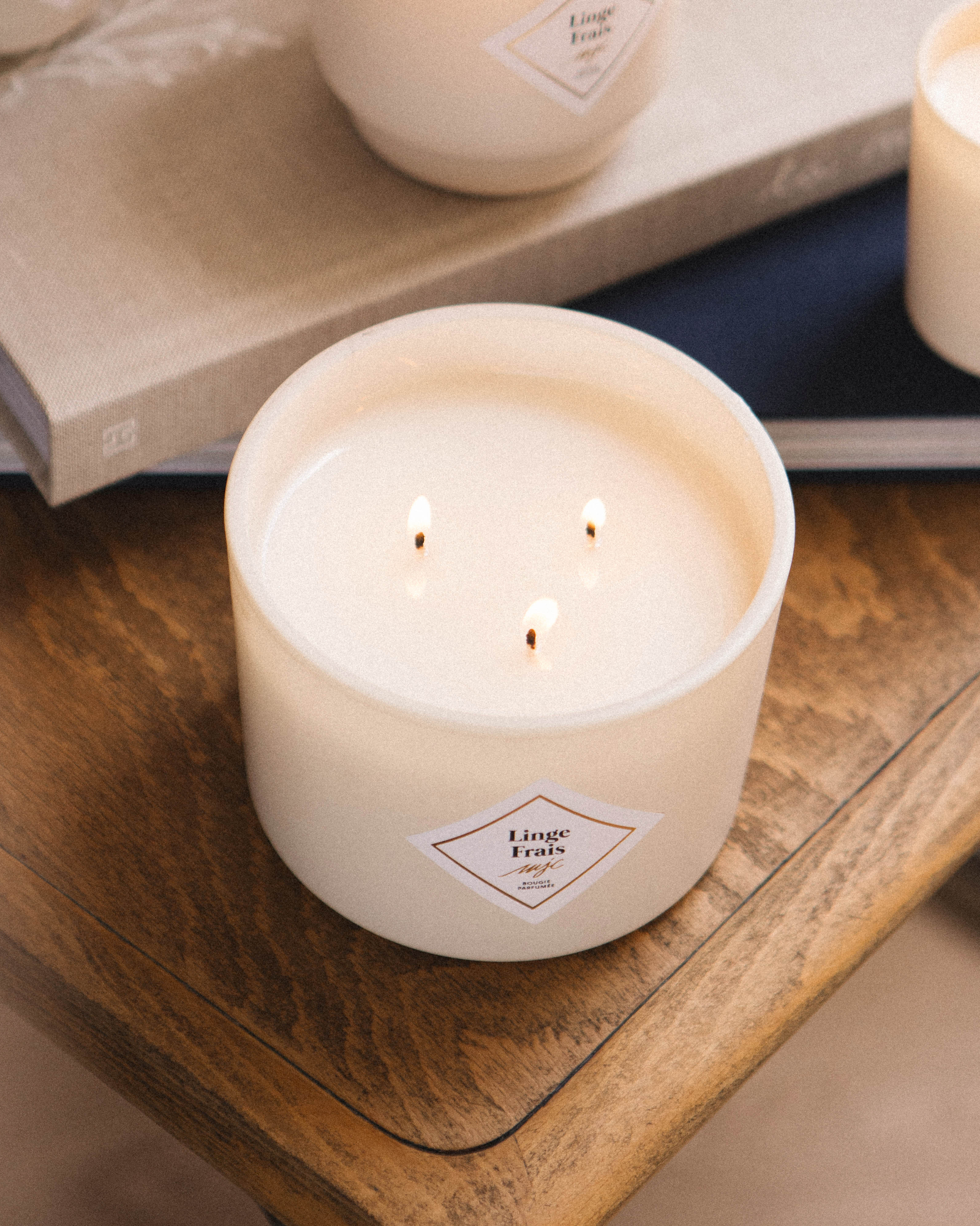 Geurkaars Linge Frais
