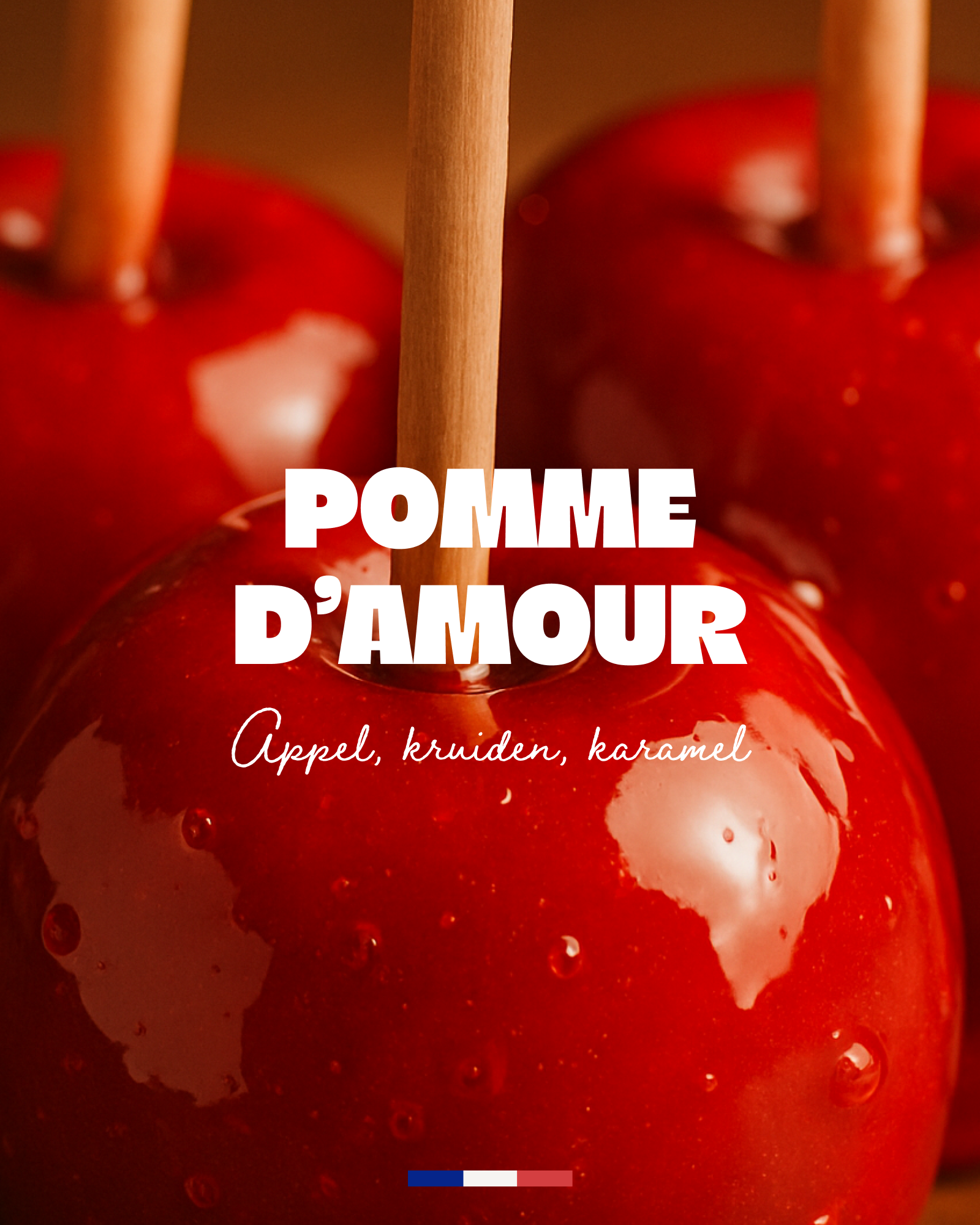 Geurkaars met sieraad armband Pomme d'Amour