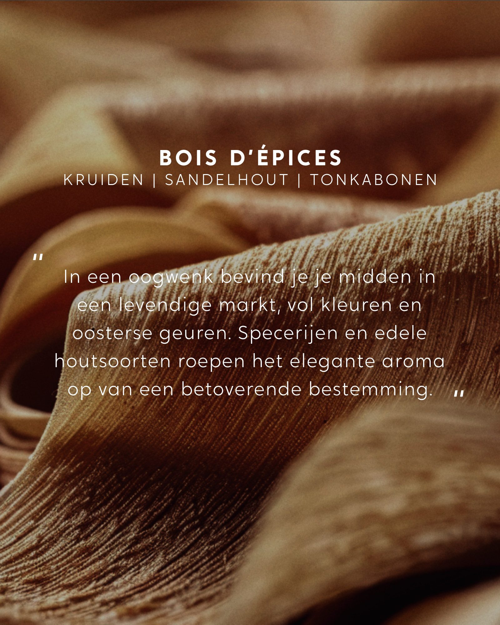 Geurstokjes Bois d'épices