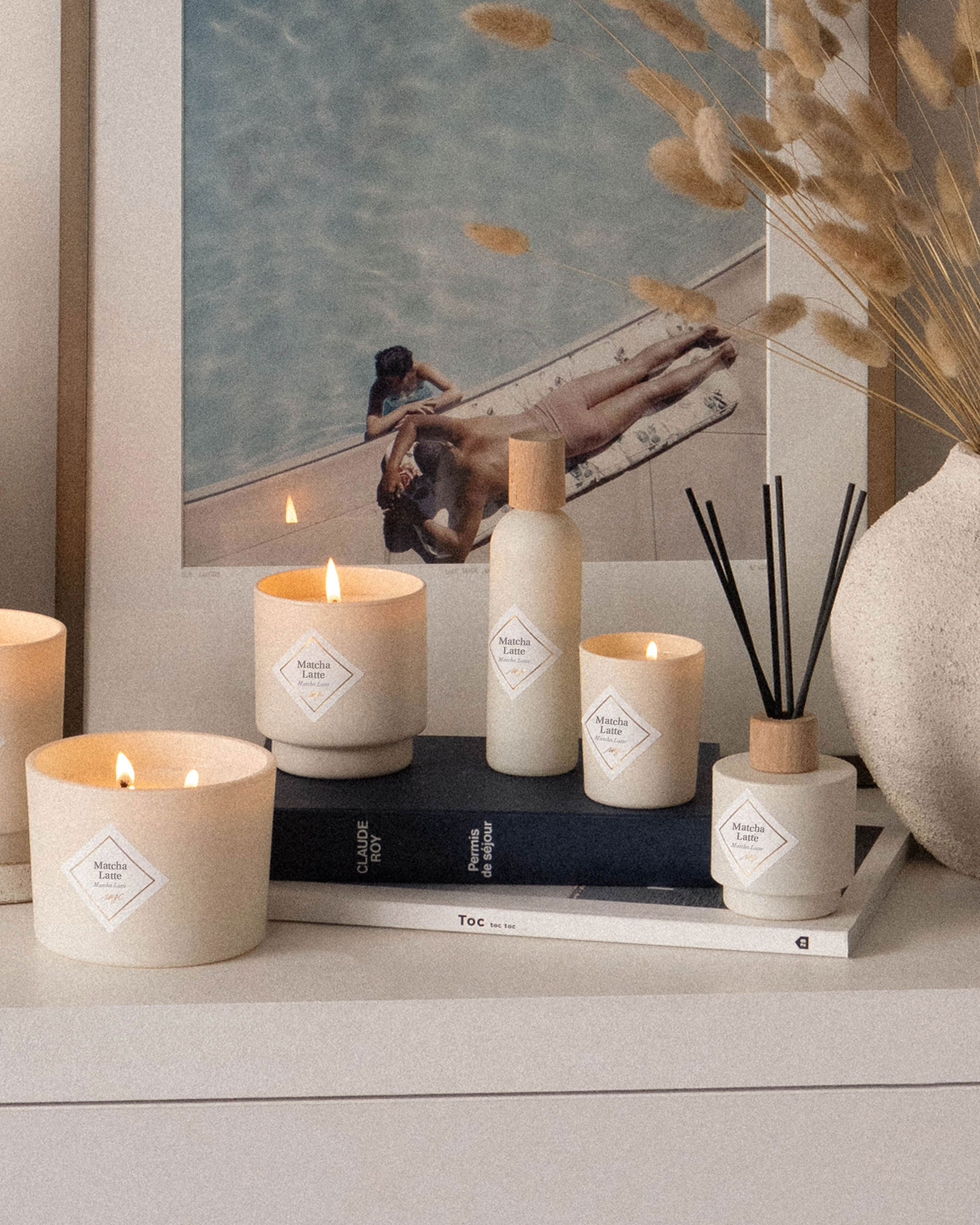 Geurstokjes Matcha Latte