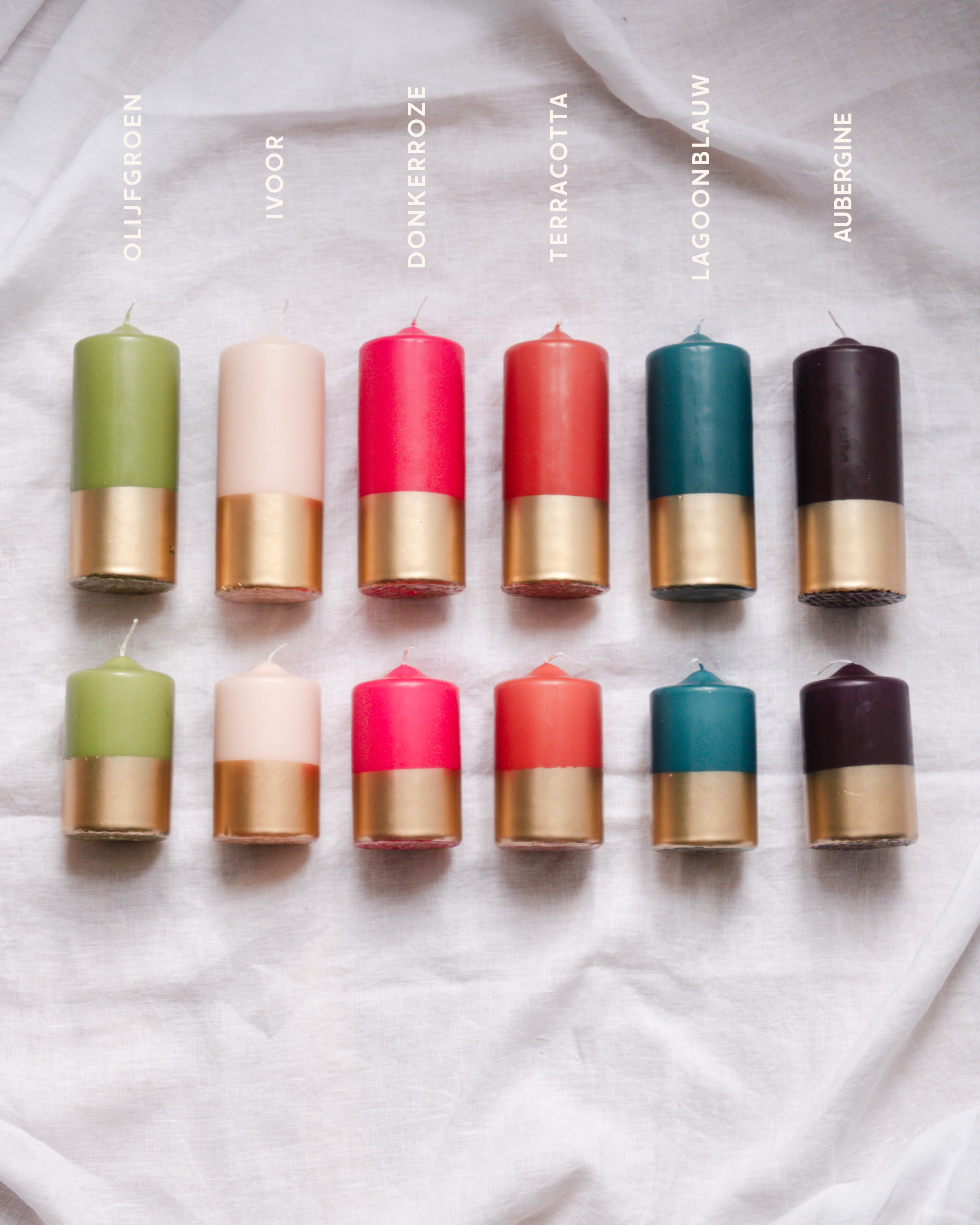 Pillarkaars Terracotta & Goud