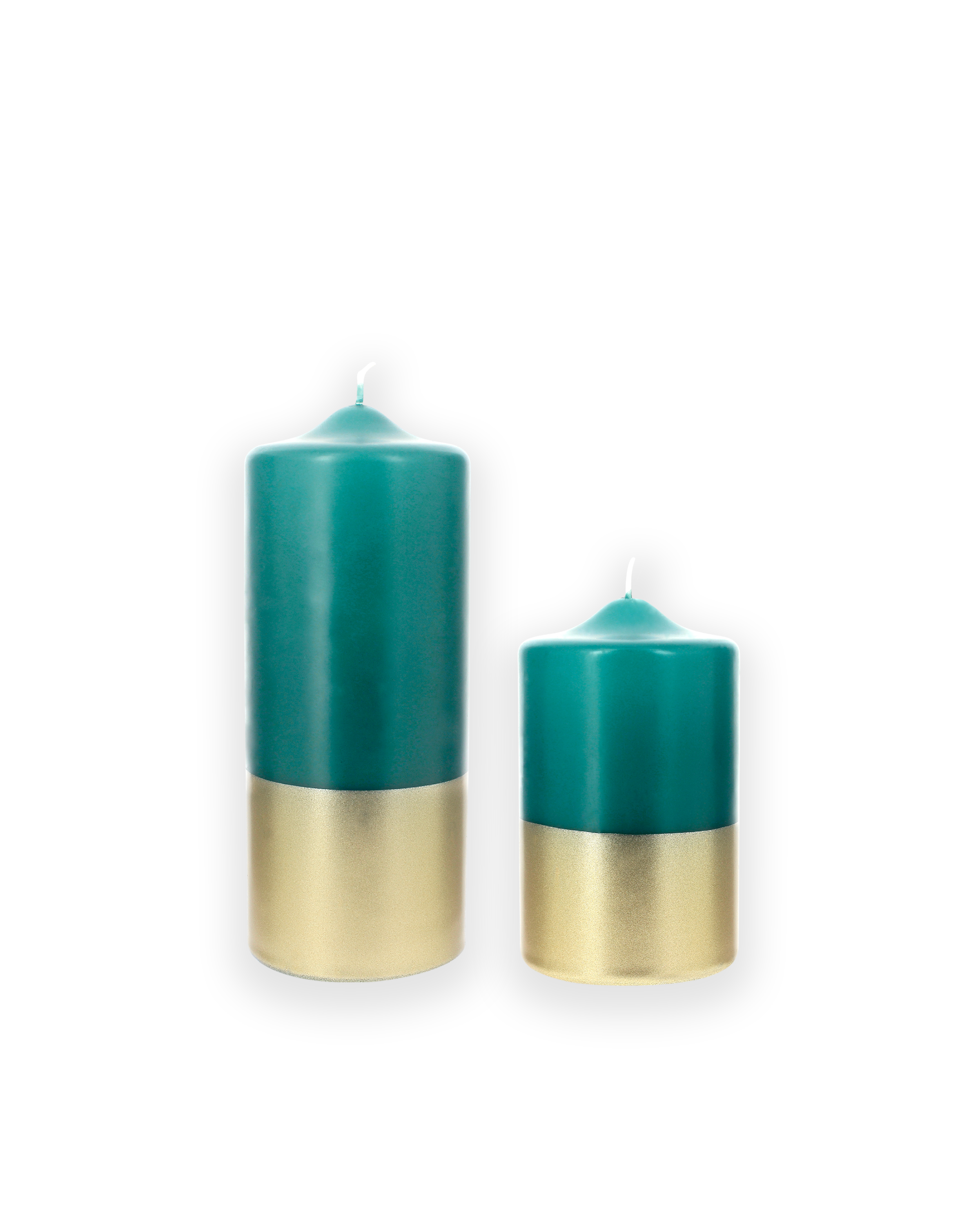 Pillarkaars Lagoonblauw & Goud