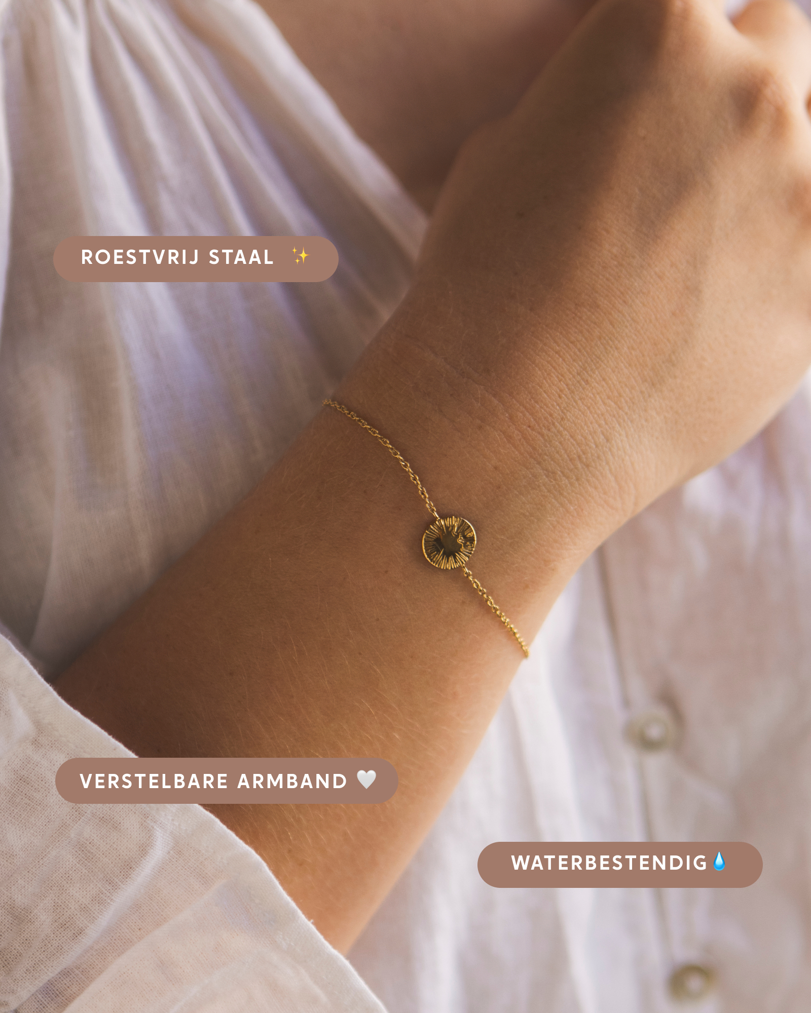 Geurkaars met sieraad Fleur de Thé